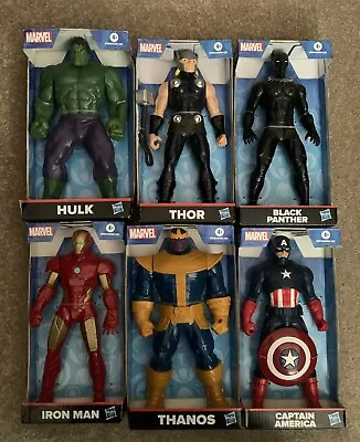 Buy 6x Hasbro Marvel Avengers Figures 9” • 39.99£