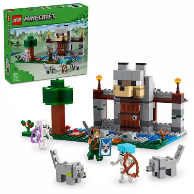 Buy LEGO Minecraft 21261 The Wolf Stronghold Age 8+ 312pcs • 25.95£