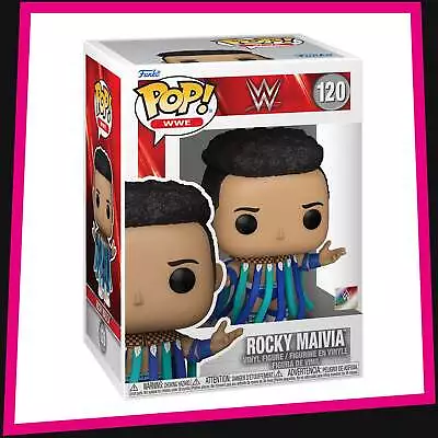 Buy Rocky Maivia - WWE #120 Funko POP! 3.75  • 14.95£