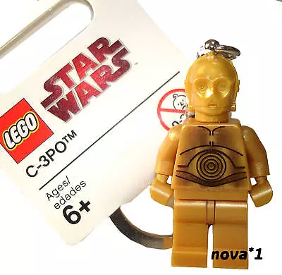 Buy Star Wars Lego C3po C-3po Keychain  Keyring New 852837 • 7.98£