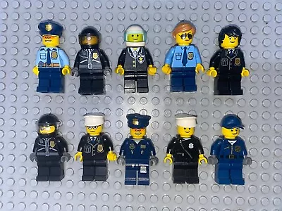 Buy 10 Lego Figures And Men Lego City Policeman Police Station • 0.84£