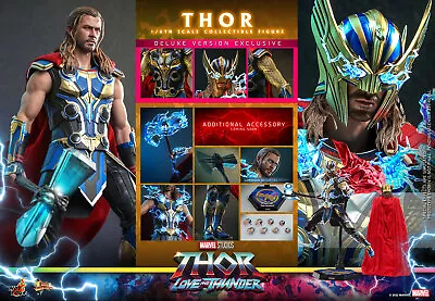 Buy Dpd 1/6 Hot Toys Mms656 Thor: Love And Thunder Thor Deluxe Version Action Figure • 317.99£