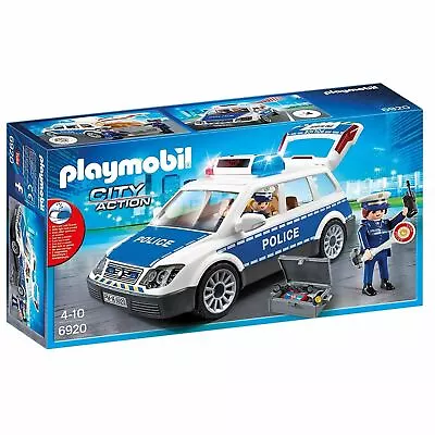 Buy Playmobil 6920 City Action Police Squad Car With Lights & Sound Vehicle Playset • 26.95£