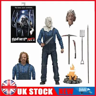 Buy Neca Friday The 13th Part 2 - Ultimate Jason Vorhees 7  Scale Action Figure New • 29.46£