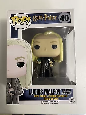 Buy Funko Pop Harry Potter Lucius Malfoy Holding Prophecy #40 Rare Vaulted • 34.99£