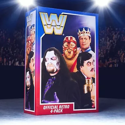 Buy WWE Retro Wave 4 BNIB Mattel Creations Undertaker Paul Bearer Vader Jerry Lawler • 70£