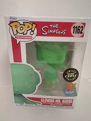 Buy Funko Pop! Rare The Simpsons Glowing Mr Burns #1162 Limited Glow Chase Figure • 24.99£