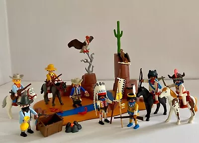 Buy Playmobil Western Cowboys & Native American Indians Playset • 50£