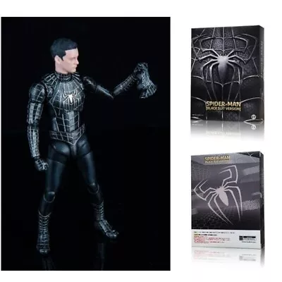 Buy S.H.Figuarts Spider-Man 3 Black Spider-Man Action Figure CT Ver. Toys Boy Gifts • 26.59£