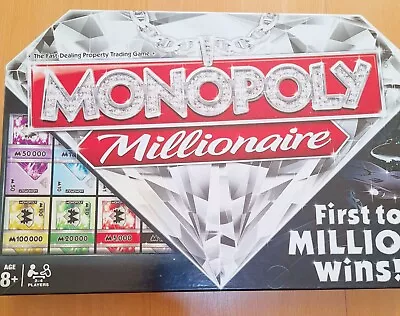 Buy Monopoly Millionaire Edition - Hasbro Monopoly Millionaire Board Game • 4£