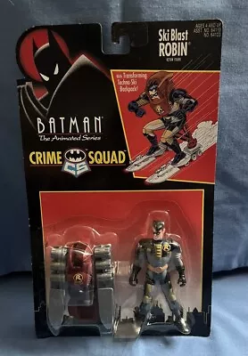 Buy Kenner Batman The Animated Series Crime Squad Ski Blast Robin Moc • 22.95£