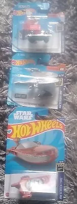 Buy Hot Wheels X3 Screen Time Cars . Peanuts/star Trek/landspeeder Sc • 10£