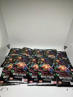 Buy One Piece OP-06 Wings Of The Captain Blister Pack Lot Of 10x New Sealed ENGLISH • 73.26£