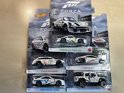 Buy Hot Wheels Job Lot Bundle New Cars X 5 Forza Motorsport Full Set Porsche Audi • 19.50£