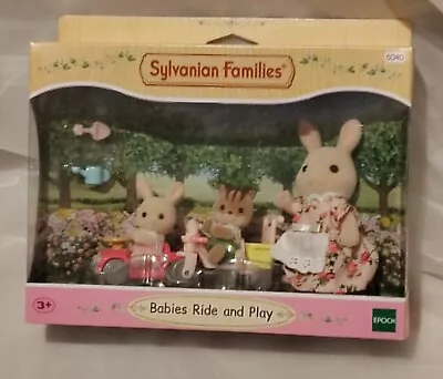 Buy Sylvanian Families Babies Ride And Play  New & Sealed  • 45£