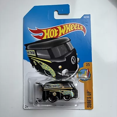 Buy 2017 Hot Wheels Kool Kombi  Moon Eyes Long Card 302/365 Black-combined 📪 • 9£