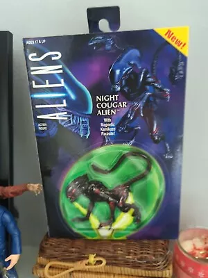 Buy NECA Kenner Tribute Ultimate Night Cougar Alien 7″ Inch Action Figure • 39.99£