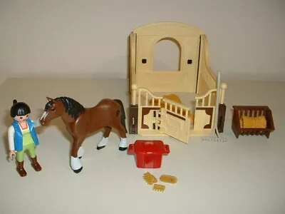 Buy Playmobil Shire Horse Stables. • 6.50£