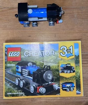 Buy Lego Creator 3 In 1 Blue Express Train 31054 100% With Manual • 4£