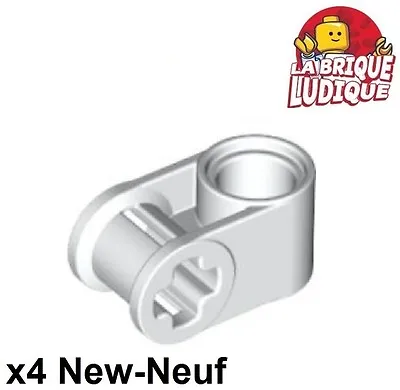 Buy LEGO Technic 4x Axle Axle Pin Perpendicular Connector White/White 6536 NEW • 1.17£
