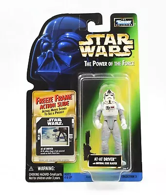 Buy Star Wars Power Of The Force Freeze Frame - AT-AT Driver Action Figure • 14.99£