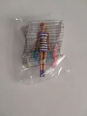 Buy 1998 Mattel Barbie Doll Purple White Dress McDonalds Figures - New Sealed • 5£