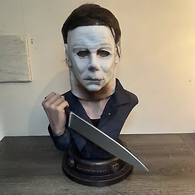 Buy Halloween Michael Myers Limited Edition Lifesize Bust W/ Knife 48/500 Boxed VGC • 1,195£
