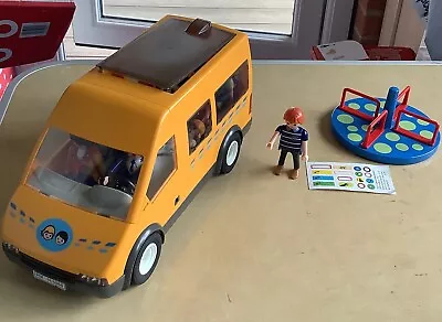 Buy Playmobil School Mini Bus 7 Figures Playground Merry-go-round & Plasters  • 7.50£