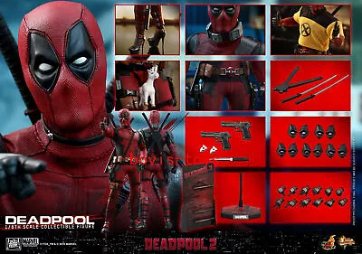 Buy New Hot Toys MMS490 Deadpool 2 Deadpool 1/6 Scale Collector's Edition Figure • 269.49£