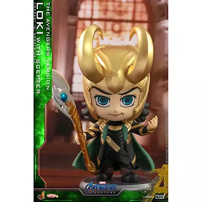 Buy HOT TOYS COSBABY MARVEL AVENGERS ENDGAME (SIZE S) - LOKI - Minor Damaged Box • 22.09£