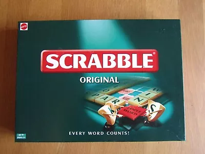 Buy Scrabble Original Word Game . Mattel Games. • 5.99£