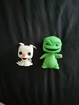 Buy Nightmare Before Christmas Funko Pops - Oogie Boogie & Zero • 10.12£