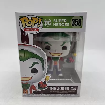 Buy Funko Pop DC Heroes The Joker As Santa #358 • 12.99£