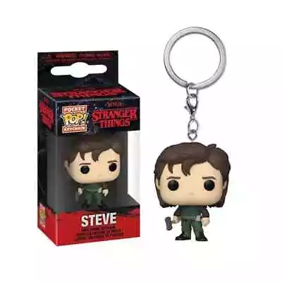 Buy Funko POP! Keychain Hunter Steve Stranger Things Vinyl Keyring  • 6.99£