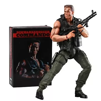 Buy NECA Ultimate Commando John Matrix Schwarzenegger Action Figure Toys Model • 30.50£