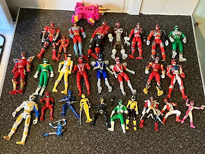 Buy Vintage 1990s 2000s Bandai POWER Rangers Bundle Figures Zords • 17£