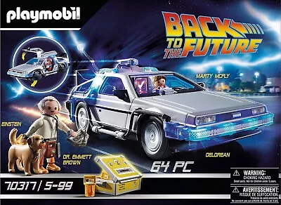 Buy Playmobil 70317 Back To The Future DeLorean, For Back To The Future Fans • 45.99£