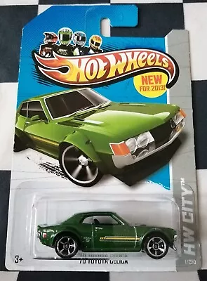 Buy 2013 Hot Wheels First Editions 70 Toyota Celica HW City Long  Card 1/250 • 6.95£