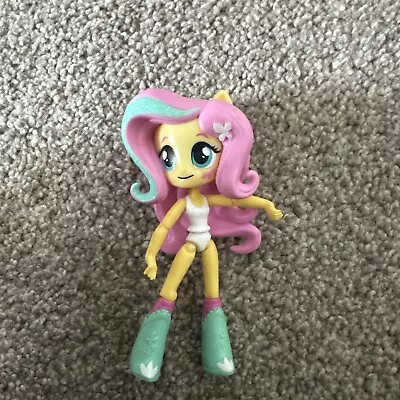 Buy My Little Pony Equestria Girls Mini Dolls Fluttershy With White Top 12cm • 9.99£