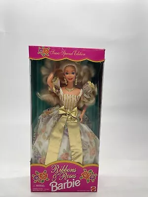 Buy 1994 Barbie Ribbons & Roses Made In Malaysia NRFB • 85.99£