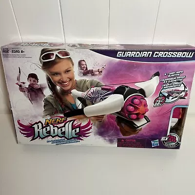 Buy Nerf Rebelle Guardian Crossbow Blaster With 6  Darts With Box • 11.94£