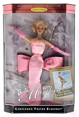 Buy 1997 Barbie As Marilyn Monroe Doll - Hollywood Legends / Mattel 17451, NrfB • 141.79£