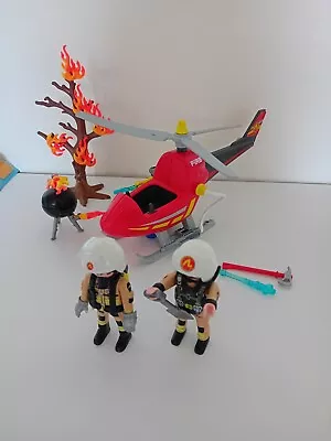 Buy Playmobil 71195 City Action Fire Rescue Helicopter Set • 4£