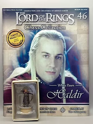 Buy Eaglemoss Lord Of The Rings Chess Collection Haldir Issue 46 With Magazine • 20£