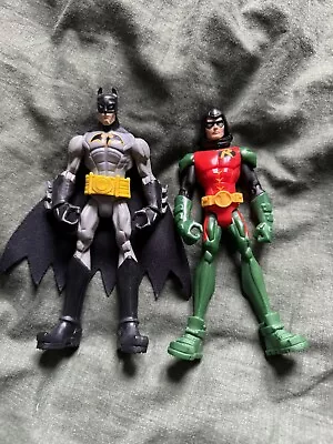 Buy Mattel 2011 DcC Universe Robin & Batman Action Figures • 7.99£
