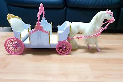 Buy Barbie 12 Dancing Princesses Horse And Extending Carriage  • 64.99£