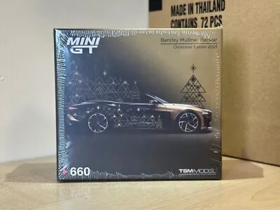 Buy 1/64 Mini Gt Bentley Mulliner Bacalar 2023 Christmas Edition Limited To 9999Seal • 22.99£