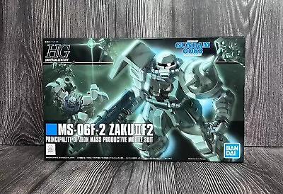 Buy Bandai HG HGUC 105 MS-06F-2 Zaku II F2 1/144 Gunpla Gundam Model UK Seller • 23.88£