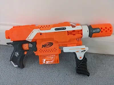 Buy NERF Stryfe, Tactical Handle And Muzzle, 2x6 Dart Magazines,  4xAA NEW Batteries • 14.09£