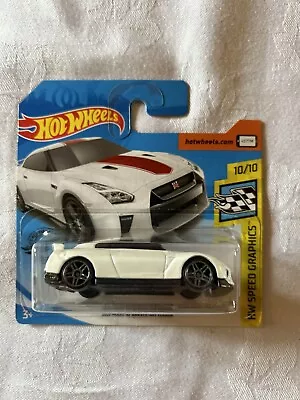 Buy Hot Wheels 17 Nissan GT-R R35 HW Speed Graphics 50th Anniversary 137/250 #10/10 • 10.50£